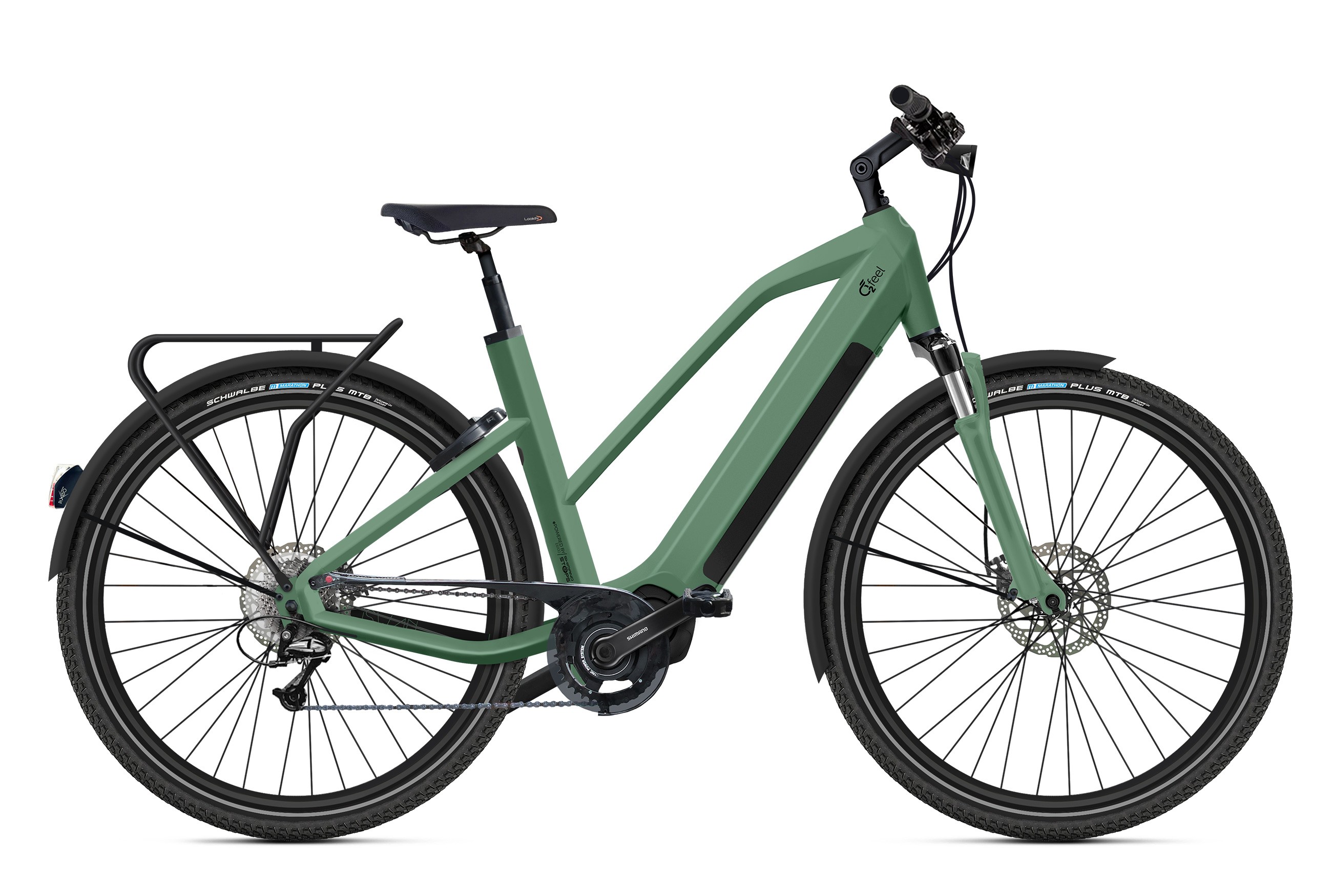 VÉLO ÉLECTRIQUE O2FEEL iSwan D10 Explorer 2020 • Vélozen ••• Vélo ...